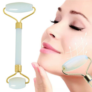 Opal face massage roller | 100% natural authentic face roller anti aging face massage roller noiseless