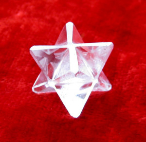 Fengsui Metaphysical Product Supplier Clear Quartz Merkaba Star 