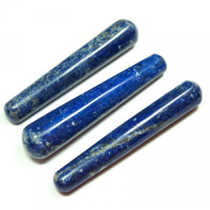 NATURAL CRYSTAL STONES LEPIS LAZULLI WANDS WHOLESALE 
